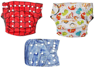 OSOCozee Cloth Diaper with Bamboo Charcoal Insert jeans-spider-multidino - M(3 Pieces)
OSOCozee Cloth Diaper with Bamboo Charcoal Insert jeans-spider-multidino - M(3 Pieces)