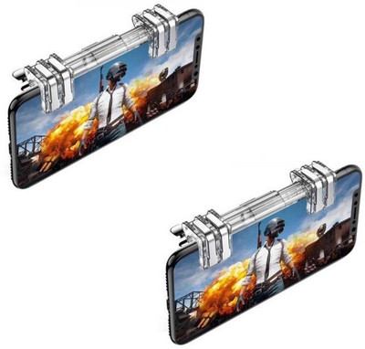 Ecandy SET OF 2 K9 Metal Gamepad for PUBG Trigger Button Shot Smartphone Game L1 R1 Controller Gaming Accessory Kit(Silver, For Android, iOS)
Ecandy SET OF 2 K9 Metal Gamepad for PUBG Trigger Button Shot Smartphone Game L1 R1 Controller Gaming Accessory Kit(Silver, For Android, iOS)