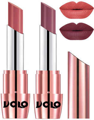 Volo Perfect Creamy with Matte Lipsticks Combo, Lip Gifts to love(Light Peach, Plum)
Volo Perfect Creamy with Matte Lipsticks Combo, Lip Gifts to love(Light Peach, Plum)