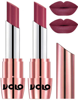 Volo Perfect Creamy with Matte Lipsticks Combo, Lip Gifts to love(Cherry, Rose Pink)
Volo Perfect Creamy with Matte Lipsticks Combo, Lip Gifts to love(Cherry, Rose Pink)
