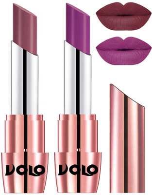 Volo Perfect Creamy with Matte Lipsticks Combo, Lip Gifts to love(Plum, Purple)
Volo Perfect Creamy with Matte Lipsticks Combo, Lip Gifts to love(Plum, Purple)