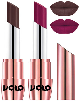 Volo Perfect Creamy with Matte Lipsticks Combo, Lip Gifts to love(Chocolate, Magenta)
Volo Perfect Creamy with Matte Lipsticks Combo, Lip Gifts to love(Chocolate, Magenta)