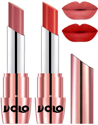 Volo Perfect Creamy with Matte Lipsticks Combo, Lip Gifts to love(Light Peach, Orange)
Volo Perfect Creamy with Matte Lipsticks Combo, Lip Gifts to love(Light Peach, Orange)