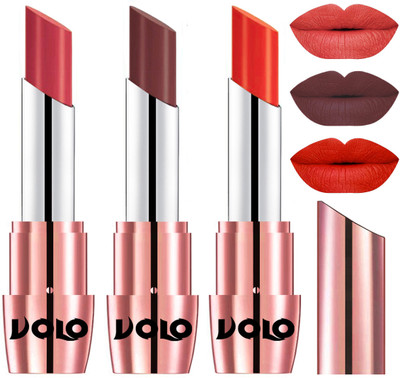 Volo Perfect Creamy with Matte Lipsticks Combo, Lip Gifts to love(Peach, Coffee, Coral)
Volo Perfect Creamy with Matte Lipsticks Combo, Lip Gifts to love(Peach, Coffee, Coral)