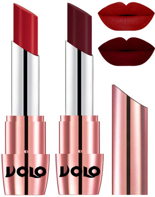 Volo Perfect Creamy with Matte Lipsticks Combo, Lip Gifts to love(Tomato Red, Maroon)
Volo Perfect Creamy with Matte Lipsticks Combo, Lip Gifts to love(Tomato Red, Maroon)