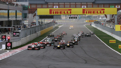 Sports F1 Racing Wall Poster Paper Print(12 inch X 18 inch, Rolled)