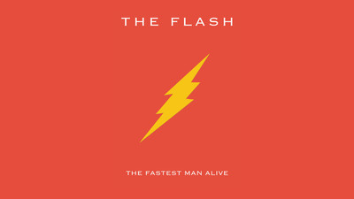 Comics Flash HD Wallpaper Background Fine Art Print(12 inch X 18 inch, Rolled)