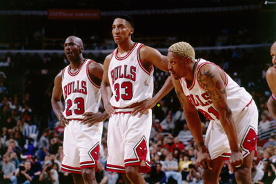 Sports Chicago Bulls Basketball Dennis Rodman Michael Jordan Wall Poster Paper Print(12 inch X 18 inch, Rolled)
Sports Chicago Bulls Basketball Dennis Rodman Michael Jordan Wall Poster Paper Print(12 inch X 18 inch, Rolled)