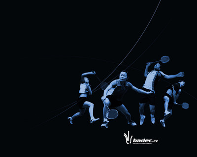 Sports Badminton HD Wall Poster Paper Print(12 inch X 18 inch, Rolled)