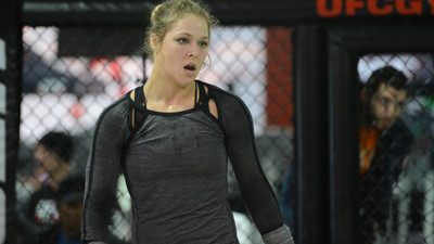 Sports Ronda Rousey Wall Poster Paper Print(12 inch X 18 inch, Rolled)