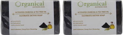 ORGANICAL Bamboo Charcoal & Tea Tree Oil Soap | Value Pack of 2 | Sulphate & Paraben Free | 150 Gms x 2(300 g, Pack of 2)
ORGANICAL Bamboo Charcoal & Tea Tree Oil Soap | Value Pack of 2 | Sulphate & Paraben Free | 150 Gms x 2(300 g, Pack of 2)