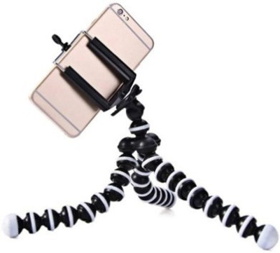 Clairbell BYT_408B Tripod(Black, Supports Up to 900 g)