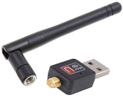 BIRATTY 802.11n 600Mbps WiFi Wireless Lan Network Card With Antenna USB Adapter(Black)
BIRATTY 802.11n 600Mbps WiFi Wireless Lan Network Card With Antenna USB Adapter(Black)