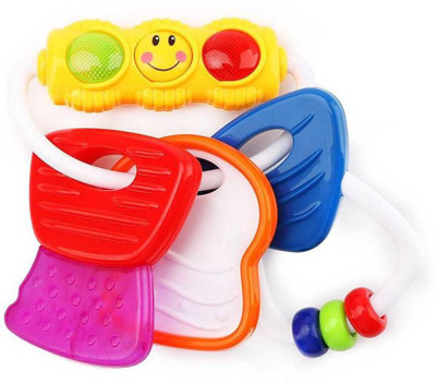 Krivan Baby Teether Rattle Toy Colourful Activity Toys Keys Rattle (Multicolor) Rattle(Multicolor)
Krivan Baby Teether Rattle Toy Colourful Activity Toys Keys Rattle (Multicolor) Rattle(Multicolor)