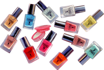 powerpoint Nail Remover& Mac Professional Lacquer Nail Colour (Set Of 12)(Set of 13)