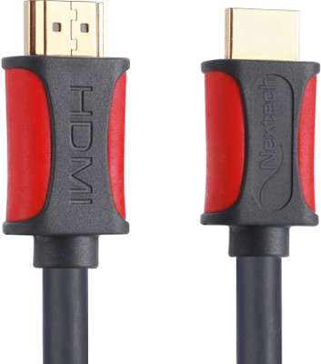Nextech High-Speed HDMI Cable with Ethernet - Supports 3D, 4K Video Audio Return - Latest Version 2.0 (30 Feet/10 Meters) HDMI Cable(Compatible with Set-Top Box,Mobile,Tablet,PC,Camera,TV,Projector, Grey)
Nextech High-Speed HDMI Cable with Ethernet - Supports 3D, 4K Video Audio Return - Latest Version 2.0 (30 Feet/10 Meters) HDMI Cable(Compatible with Set-Top Box,Mobile,Tablet,PC,Camera,TV,Projector, Grey)