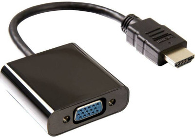Junaldo Hdmi To Vga Converter Adaptor Cable - The Simplest Converter HDMI Adapter(Compatible with Mobile, Laptop, Tablet, Mp3, Gaming Device, Black)
Junaldo Hdmi To Vga Converter Adaptor Cable - The Simplest Converter HDMI Adapter(Compatible with Mobile, Laptop, Tablet, Mp3, Gaming Device, Black)
