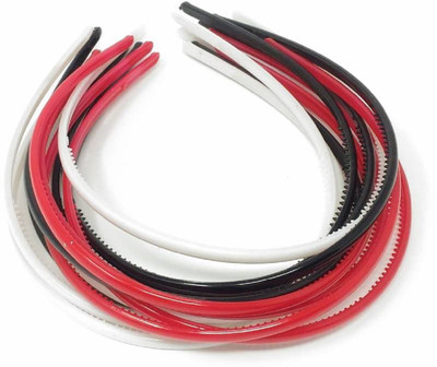 Shop & Shoppee Fine Premium quality Plastic Colorful Sleek Hair Bands for Girls and Women (12 Bands) Hair Band, Hair Accessory Set(Red, Black, White)
Shop & Shoppee Fine Premium quality Plastic Colorful Sleek Hair Bands for Girls and Women (12 Bands) Hair Band, Hair Accessory Set(Red, Black, White)