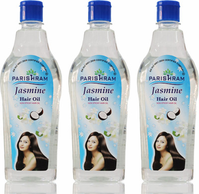 Parishram Jasmin Hair Oil Pack Of 3 Hair Oil(1350 ml)