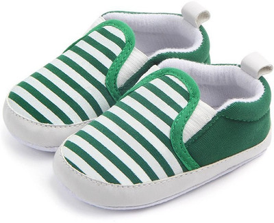 TrenDuty Boys & Girls Slip on Loafers(Green