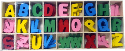 Way Beyond Multicolour Colorful Wooden Alphabets Set/ 5 Pcs Each letter For Art And Craft and decoration Purpose
Way Beyond Multicolour Colorful Wooden Alphabets Set/ 5 Pcs Each letter For Art And Craft and decoration Purpose