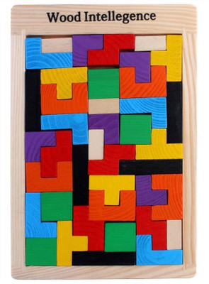 ST Creation Wooden Tetris Jigsaw Puzzle Brain Teaser Game for Kids/Teenagers/All Age Group (Minimum Age: 3 years)(40 Pieces)
ST Creation Wooden Tetris Jigsaw Puzzle Brain Teaser Game for Kids/Teenagers/All Age Group (Minimum Age: 3 years)(40 Pieces)