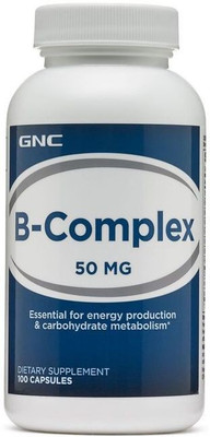 GNC B-Complex 50 MG 100 Capsules(100 No)