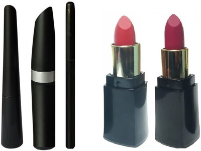 tanvi27 BEST PROFESSIONAL EYE MAKEUP AND LIP COLOR COMBO PACK(Set of 2)
