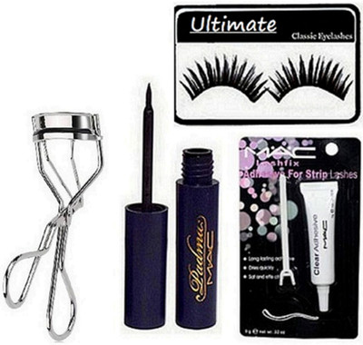 Ultimate Eyelashes, Mac padma eyeliner and eyelashes glue with eyelashes curler(Set of 4)
Ultimate Eyelashes, Mac padma eyeliner and eyelashes glue with eyelashes curler(Set of 4)