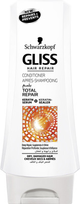 Schwarzkopf Gliss Hair Repair with Liquid Keratin Total Repair Conditioner 200 ml(200 ml)
Schwarzkopf Gliss Hair Repair with Liquid Keratin Total Repair Conditioner 200 ml(200 ml)