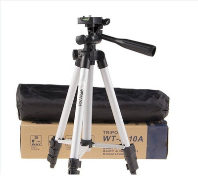 TSV 110A Tripod 4.5 Feet Pan Head Lightweight Tripod for all digital Cameras(SLR/DSLR) & projectors, all Mobile phones Tripod(Black, Supports Up to 1500 g)
TSV 110A Tripod 4.5 Feet Pan Head Lightweight Tripod for all digital Cameras(SLR/DSLR) & projectors, all Mobile phones Tripod(Black, Supports Up to 1500 g)