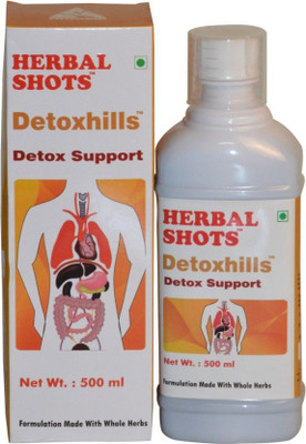 Herbal Hills Detoxhills Herbal Shots 500ml (Pack of 2)(500 ml)