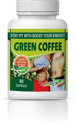 Natural green coffee|green coffee capsules|500mg 60 capsules|pack of 1(60 No)