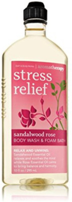 Bath and Body Works Works Aromatherapy Sandalwood Rose Stress Relief Body Wash and Foam Bath 10 fl oz (295 ml)(200 ml)
Bath and Body Works Works Aromatherapy Sandalwood Rose Stress Relief Body Wash and Foam Bath 10 fl oz (295 ml)(200 ml)