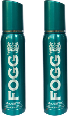 Fogg MAJESTIC PACK OF 2 Body Spray - For Men & Women(240 ml, Pack of 2)