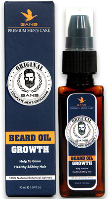 Gans GROWTH BEARD OIL Hair Oil(50 ml)
