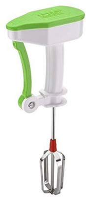 KITCHEN INDIA Plastic Powerless Hand Blender for Kitchen 1 W Hand Blender(Green)