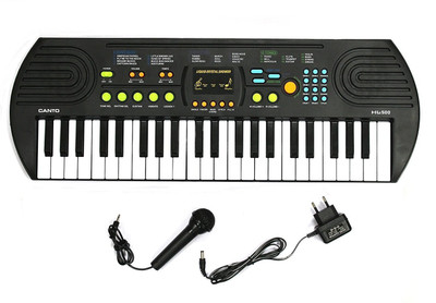 SS INTERNATIONAL Musical Keyboard Piano With Microphone - HL-50|54 Keys Musical Keyboard Piano With Microphone(Black)
SS INTERNATIONAL Musical Keyboard Piano With Microphone - HL-50|54 Keys Musical Keyboard Piano With Microphone(Black)