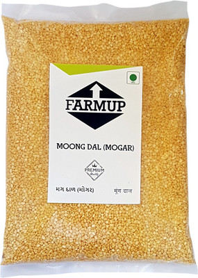 FARMUP Unpolished Yellow Moong Dal (Whole)(5 kg)