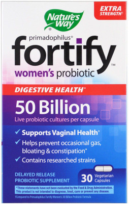Nature's Way Primadophilus Fortify Women Probiotic Extra Strength 30 Veggie Capsules(30 No)
Nature's Way Primadophilus Fortify Women Probiotic Extra Strength 30 Veggie Capsules(30 No)