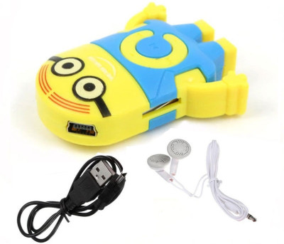 Blue Birds New collection MP3 Player Pretty design Cartoon Minions Shaped Mini Digital Music MP3 Player With Micro TF/SD Card Slot for Child as gift Audio MP3 Player 32 GB MP3 Player(Multicolor, 0 Display)
Blue Birds New collection MP3 Player Pretty design Cartoon Minions Shaped Mini Digital Music MP3 Player With Micro TF/SD Card Slot for Child as gift Audio MP3 Player 32 GB MP3 Player(Multicolor, 0 Display)