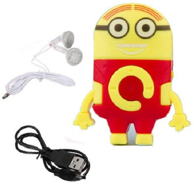 Blue Birds Good collection MP3 Player Pretty design Cartoon Minions Shaped Mini Digital Music MP3 Player With Micro TF/SD Card Slot for Child as gift Music Player 32 GB MP3 Player(Multicolor, 0 Display)
Blue Birds Good collection MP3 Player Pretty design Cartoon Minions Shaped Mini Digital Music MP3 Player With Micro TF/SD Card Slot for Child as gift Music Player 32 GB MP3 Player(Multicolor, 0 Display)