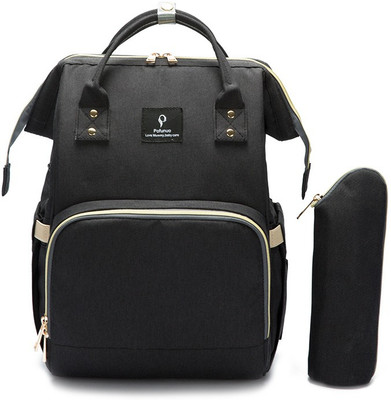 Pofunuo Premium Quality Stylish Baby Diaper Backpack With Feeding Bottle Cover & Inbuilt USB Charging Port (Black) Diaper Backpack(Black)
Pofunuo Premium Quality Stylish Baby Diaper Backpack With Feeding Bottle Cover & Inbuilt USB Charging Port (Black) Diaper Backpack(Black)