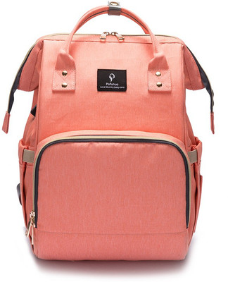 Pofunuo Premium Quality Stylish Baby Diaper Backpack With Feeding Bottle Cover & Inbuilt USB Charging Port (Orange) Diaper Backpack(Orange)
Pofunuo Premium Quality Stylish Baby Diaper Backpack With Feeding Bottle Cover & Inbuilt USB Charging Port (Orange) Diaper Backpack(Orange)