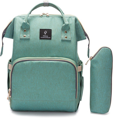 Pofunuo Premium Quality Stylish Baby Diaper Backpack With Feeding Bottle Cover & Inbuilt USB Charging Port (Green) Diaper Backpack(Green)
Pofunuo Premium Quality Stylish Baby Diaper Backpack With Feeding Bottle Cover & Inbuilt USB Charging Port (Green) Diaper Backpack(Green)