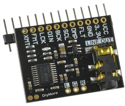 ARDUINO M661 I2S PCM5102 DAC Decoder 32bit Player Module Than ES9023 PCM1794 Electronic Components Electronic Hobby Kit
ARDUINO M661 I2S PCM5102 DAC Decoder 32bit Player Module Than ES9023 PCM1794 Electronic Components Electronic Hobby Kit
