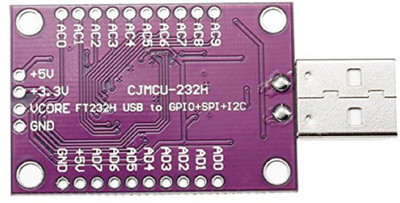 Buyyart New CJMCU FT232H High Speed Multifunctional USB to JTAG UART/FIFO SPI/I2C Module For Arduino Interconnect Electronic Hobby Kit
Buyyart New CJMCU FT232H High Speed Multifunctional USB to JTAG UART/FIFO SPI/I2C Module For Arduino Interconnect Electronic Hobby Kit