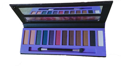 Beautyhub Smokey eyeshadow palette bromn shades 20 g(Multicolor)