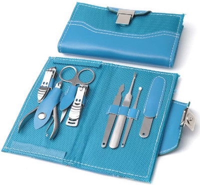 Health Raksha Manicure Kit/Pedicure Set Nail Clippers - 8 Piece Stainless Steel Manicure Kit, Professional Grooming Kit, Nail Tools with Luxurious Travel Case(8 ml, Set of 8)
Health Raksha Manicure Kit/Pedicure Set Nail Clippers - 8 Piece Stainless Steel Manicure Kit, Professional Grooming Kit, Nail Tools with Luxurious Travel Case(8 ml, Set of 8)
