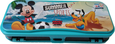 SKI Combo Pack of Mickey Mouse art combo pencil box Art Plastic Pencil Box(Set of 2, Red, Blue, Pink, Green)
SKI Combo Pack of Mickey Mouse art combo pencil box Art Plastic Pencil Box(Set of 2, Red, Blue, Pink, Green)